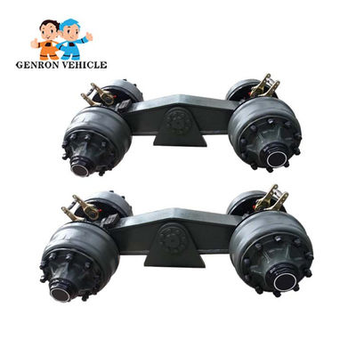 Export New Popular 40T 60T 80T two Line four Axle Suspension for Trailer Parts in Sale