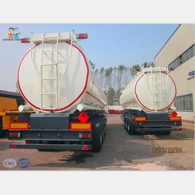 Road Transport Carbon Steel 50000L Water Hauling Tanks Trailers