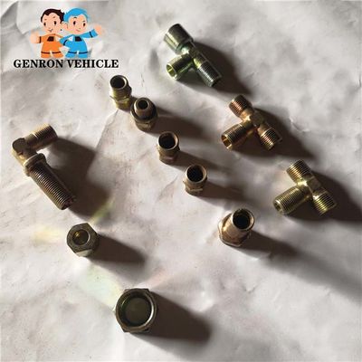 Pneumatic Accessories male barb brass nickel plated pipe fittings male pipe fittings for Nylon air hose