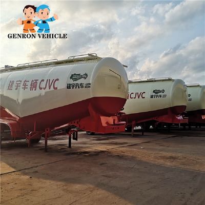 New Product best price 45cbm tri-axle Concrete Bulk Cement Tanker Semi Trailers export to Zambia, Nigeria, Guinea,