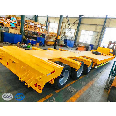 Mining Machinery 60000kg  Fuwa Heavy Duty Low Bed Trailers