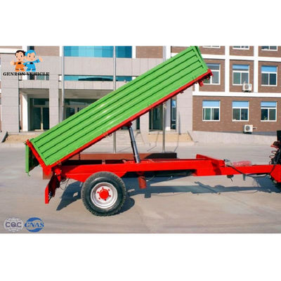 Solid Structure Compact Sidewall  Drop Side Tipping Trailer