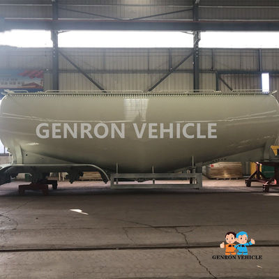 GENRON 45 CBM 4 axles bulk cement trailers tank semi trailer for Libya