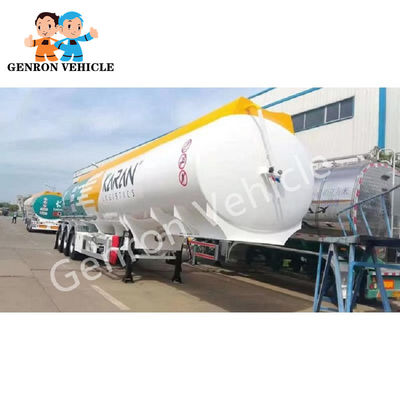 Logistic 3 Axles Welding Q345 Fuel Tanker Trailer