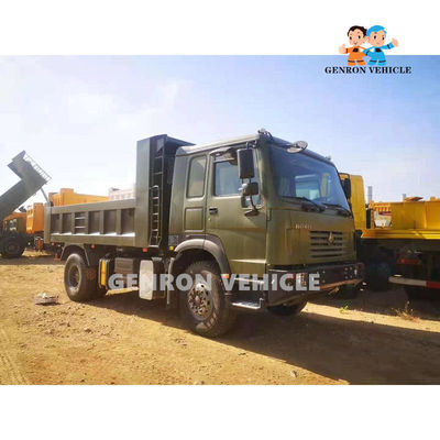 Sino Truck 4*2 Tipper Truck 10T Howo Dumper Truck For Transport Sands