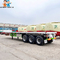 12.5 Meters 45 Tons flat bed Container Semi Trailer