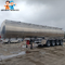Congo 4 axles aluminum alloy 4 compartments 40000 L fuel tanker semi trailer trucks with API valves