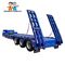 14M 40T-60T Heavy Duty Low Bed Trailers For Transport Construction Machine