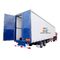 60000kg Bulk Cargo Triaxle Sliding 13m Curtain Side Trailers
