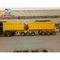 60 Tons 2 Axles Cargo Super Link Semi Trailer Delivery for Sands and Stones
