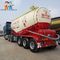 Air Suspension 3 Axles Dry Bulk Tanker Trailer for Sale Export to Sudan, Somalia, Tanzania, Tunisia, Uganda, Zambia