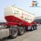 Air Suspension 3 Axles Dry Bulk Tanker Trailer for Sale Export to Sudan, Somalia, Tanzania, Tunisia, Uganda, Zambia