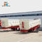 50T 60T 3 Axles Genron Brand With Mechanical suspension Dump Tipping Truck Cargo Semi Trailer
