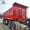 Used to Transport construction materials ,Sands Dump Truck Trailer Genron Brand With Mechanical suspension