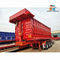 Heavy Duty 60 Tons 3 Axles With Automatic Tarpaulin Dumping Truck Semi Trailer Used To Delivery Sands Or Coal