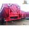 Used to Delivery Carbon 3 Axles Crawler Dump Semitrailer Genron Brand Export To Mayanmar, Algeria, Dubai