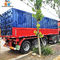 3 Axles Heavy Duty Rear Tipper Semitrailer Used To Delivery 20 FT Containers With Mechanical Suspension