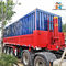 3 Axles Heavy Duty Rear Tipper Semitrailer Used To Delivery 20 FT Containers With Mechanical Suspension