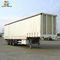 90m3 3 Axle Curtain Side Trailers Mechanical Suspension