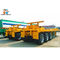 Three Axle 40ft Flat Bed Semi Trailer With Wide Range Of Uses Container Semi Trailer