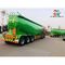 best price tri axles bulk cement transport truck trailer 50ton powder cement tanker for sale
