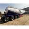 4 Axles dry bulk tanker trailer used to transport cement for sale export to Kenya , Sudan , Uganda , Malawi , Tanzania