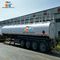 Large Capacity Gasoline Lorry 4 Inch Valve CCC 50T Liquid Tanker Trailer