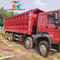 CCC HOWO 12 Wheels Side Tipper Trucks With Air Condition