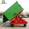 Farm Working Double Axles Side Dump Agricultural Tipping Trailers