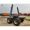 12R22.5 Tire Wood Transport Genron Small Timber Trailer