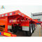 Mechanical Steel 60T Flatbed Container Semi Trailer
