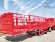 50T Loading 3 Axles Cargo Transport Fence Semi Trailer