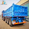3 Axles 12.00R22.5 Semi Trailer Dump Truck Mechanical Suspension