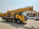 Small 10 Tons Construction Truck Trailer Hydraulic Mobile Truck Crane 80km/H