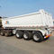 Rear U Shaped 50T Tipper Dump Semi Trailers Truck Utility Trailer Tandem