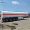 6 Compartments Liquid Tanker Trailer Semitrailer With SHACMAN Tractor 4 Axles