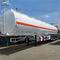 Petroleum 4 Axles Oil Tanker Truck Trailer Vehicle With Flow Meter Used In Ghana