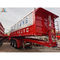 50 Tons Dump Semi Trailers With Hydraulic Lifting System Load Sand Or Stone