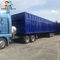 150 Tons 3 Axles Box Coal Mine Transport Semi Tanker Trailer Truck For Mongolia Market