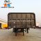 35 Tons 3 Axles Drop Side Semi Trailer Trucks Mechanical Suspension