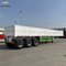 3 Axles Drop Side Semitrailer 50 Tons - 60 Tons Produced For Zambia Market