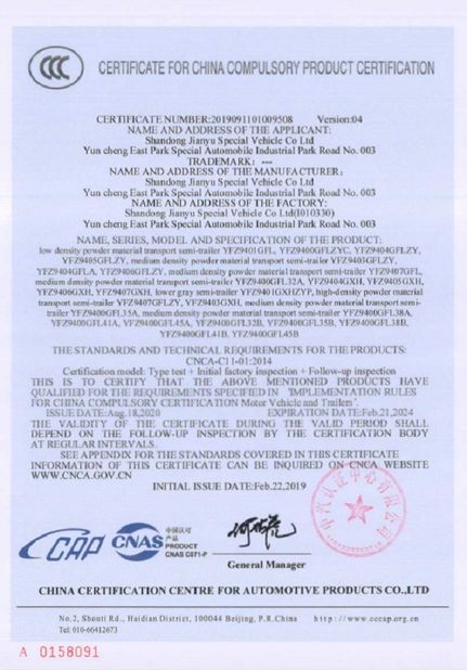 China Qingdao Genron International Trade Co., Ltd. Certification