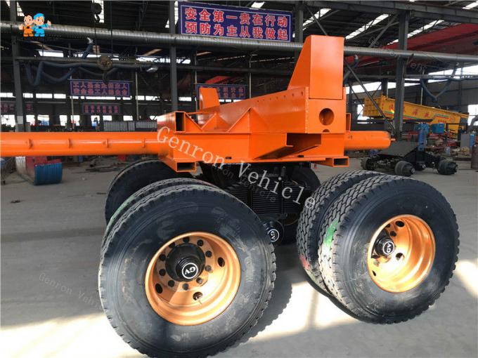18.5m Two Axles Bogie Suspension Logging Truck Trailer