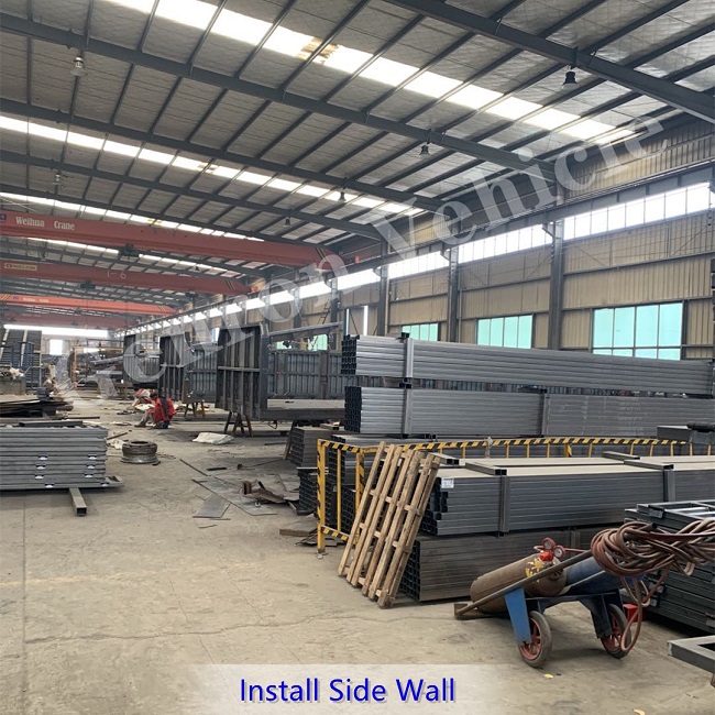 12.6M Mechanical Suspension Cargo Drop Side Semi Trailer