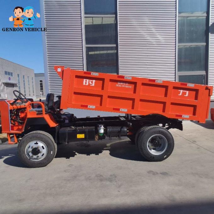 4x2 Drive Tipper Dump Truck Wheel Mini Dumper 2 15t Load In Guatemala